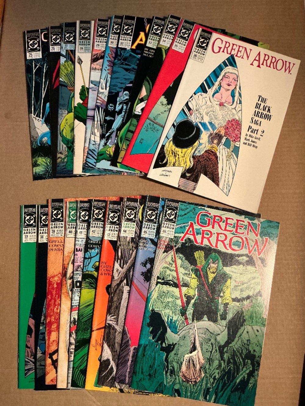DC Comics Green Lantern Vol 2 1988 21Comic Lot 25-46 missing 31